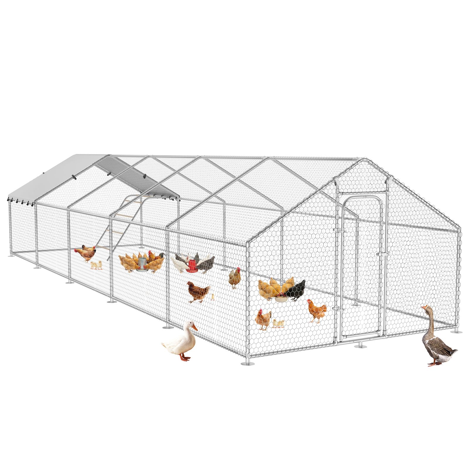Xbrigh Large Metal Chicken Coop