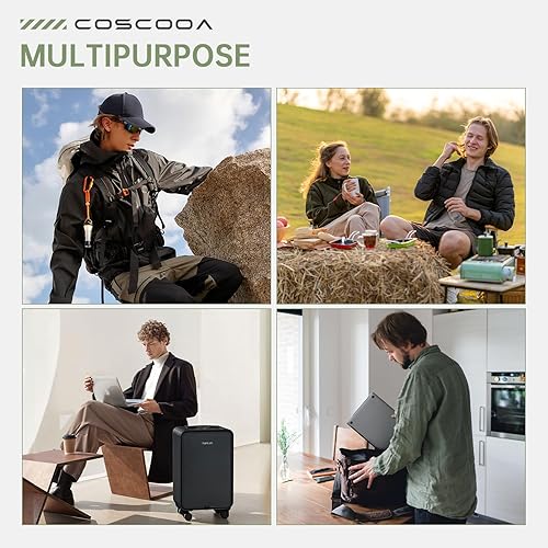 Miniatura 7 de Bolsa táctica grande para computadora portátil para hombres, bolsa militar de 17.3 pulgadas para computadora con cartera para pasaporte, bolsa de