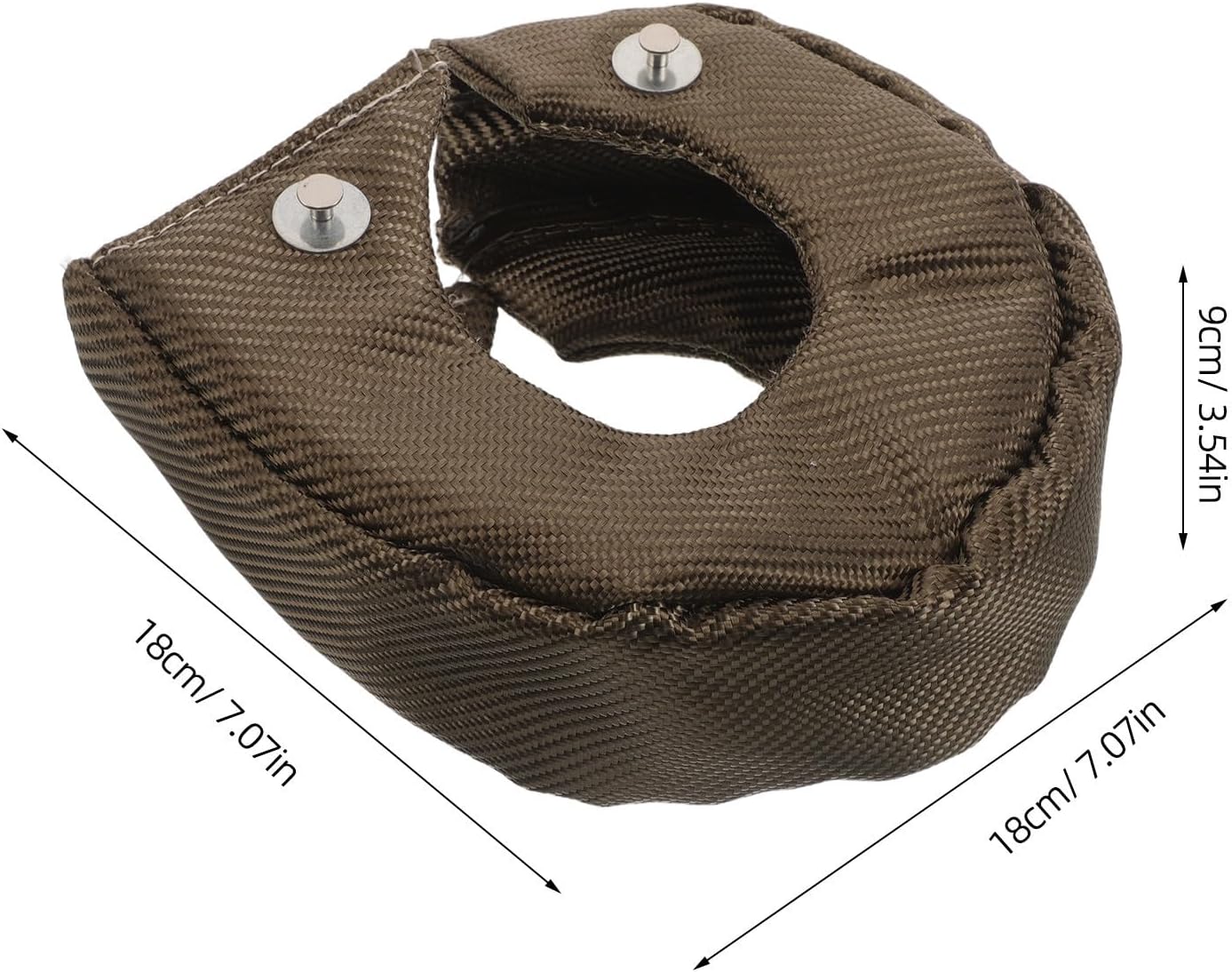 T3 Turbo Blanket Efficient Thermal Management Heat Shield Cover for Turbocharger and Graphene Material, High Heat Resistance for Engine Protection and Noise Diesel Turbo