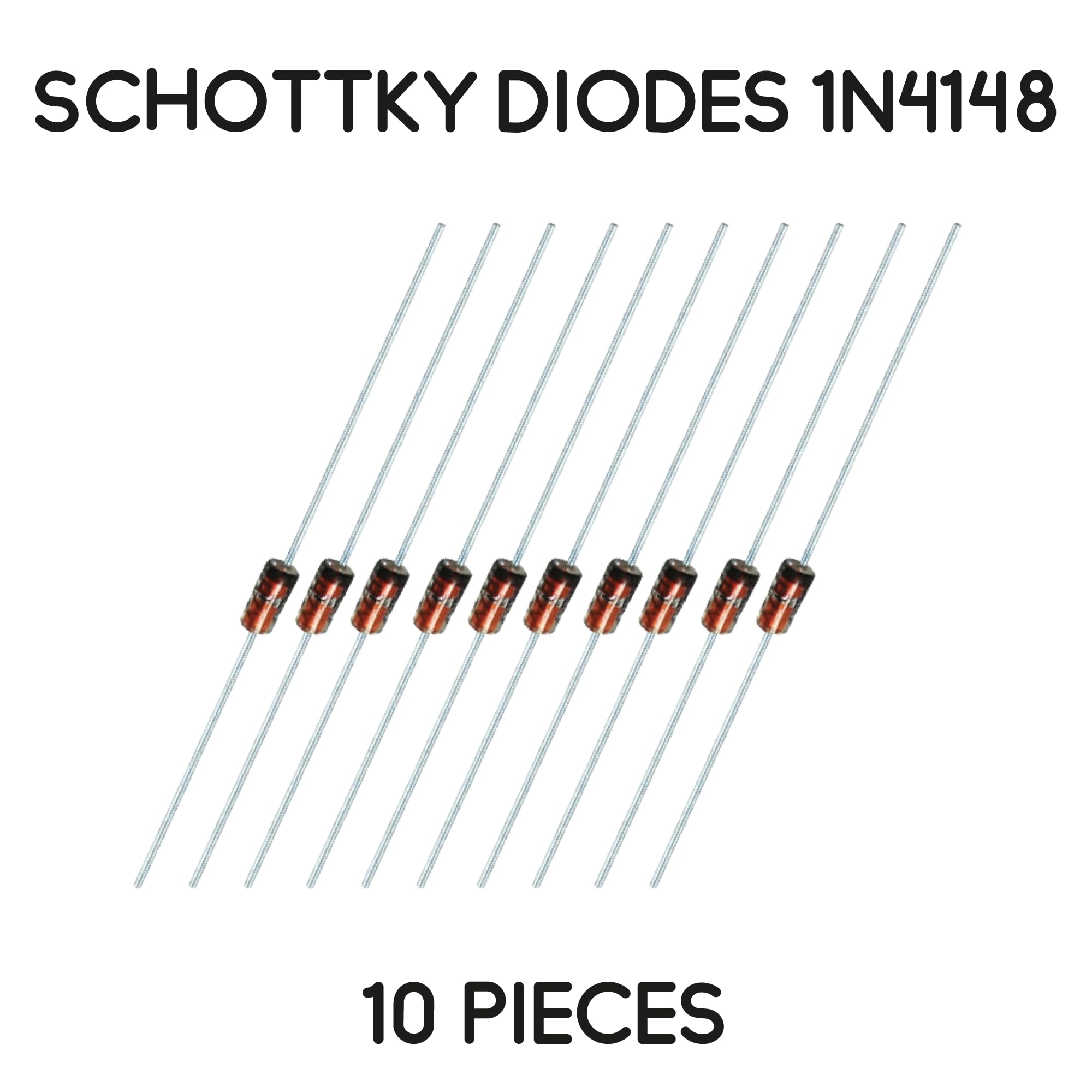 Diodi switching 1N4148-10 pezzi