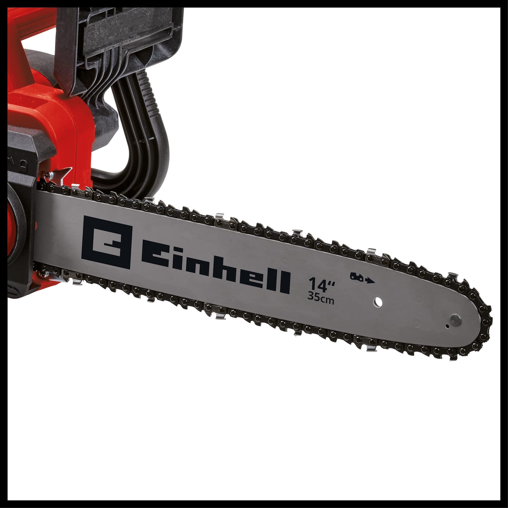 Einhell Tronçonneuse électrique GC-EC 1935 (puissance de 1900 W, longueur 32,5 cm, vitesse maximale de la chaîne de 15,5 m/s, tension de chaîne sans outil, protection anti-rebond à frein de chaîne)
