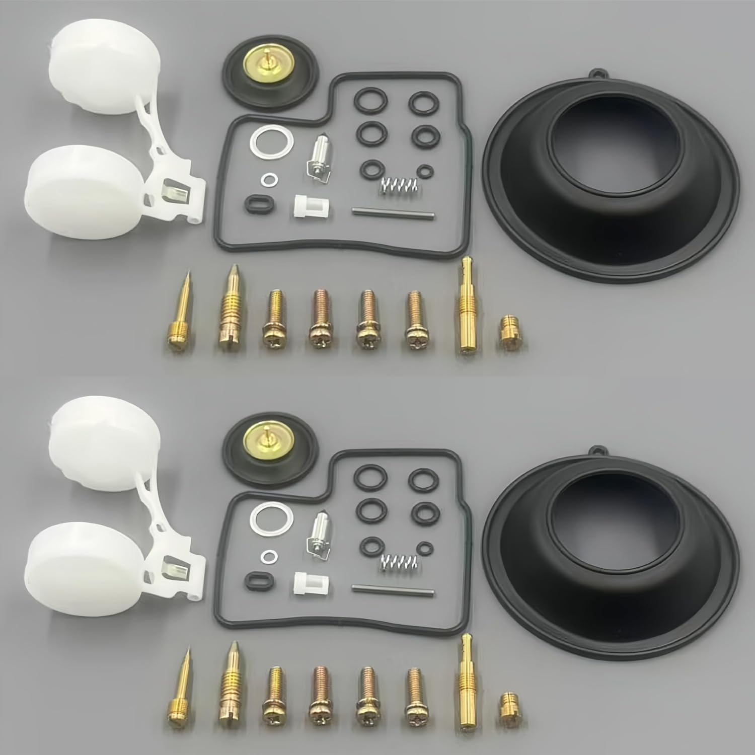 Carburetor Repair Kit for Honda Shadow Spirit 1100 VT1100C 1997-2005 with Main Jet #178 Pilot Jet #42(2Pack)