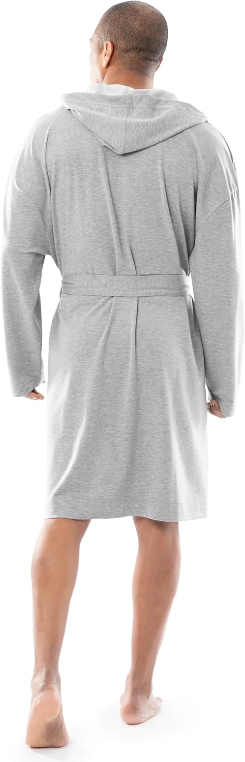 IZOD Men's Tri-blend Baby French Terry Robe - Image 2