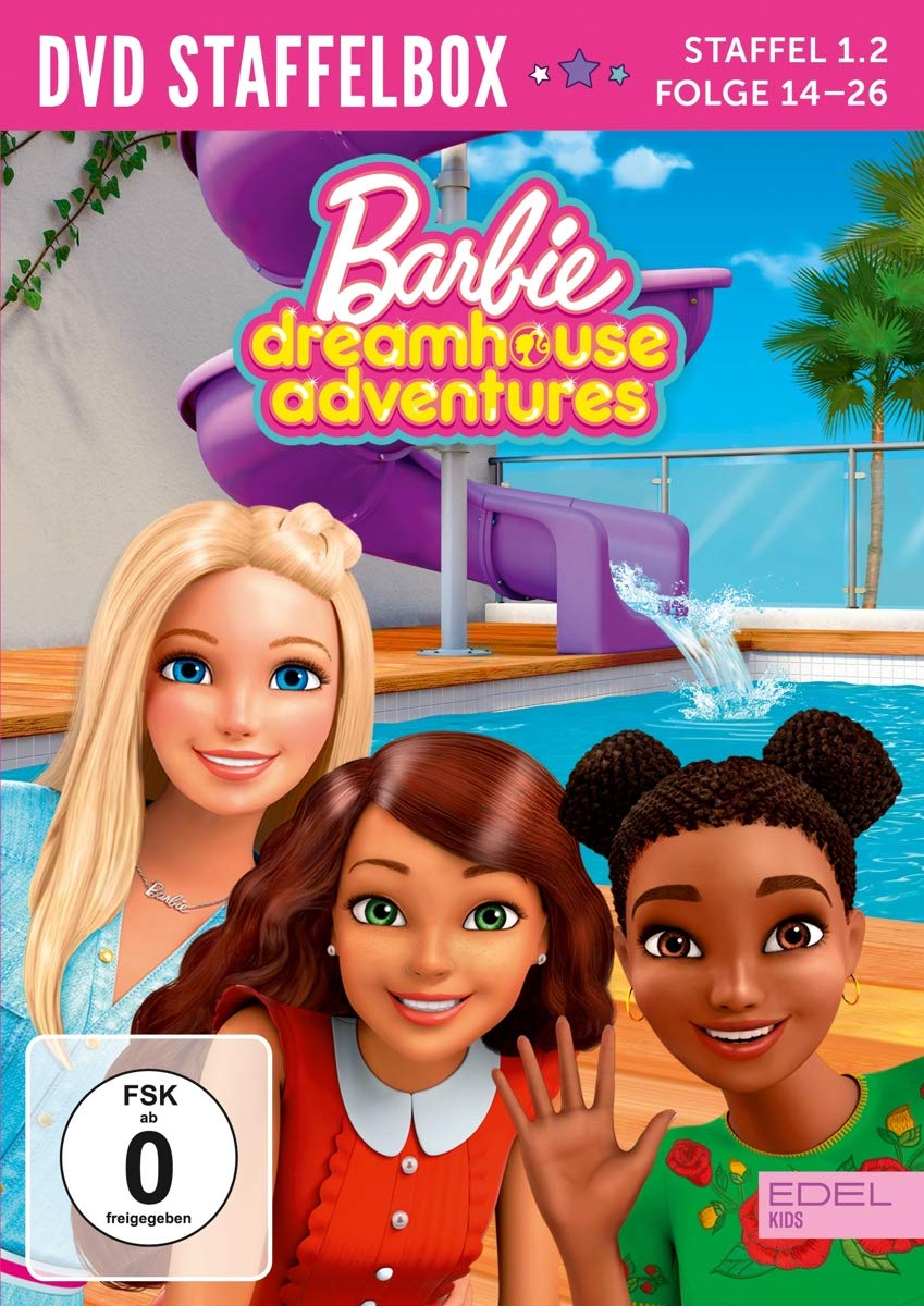 Barbie Dreamhouse Adventures DVDs Staffelbox 1.2 – Die DVD zur TV-Serie [2 DVDs] (Folge 14-26)