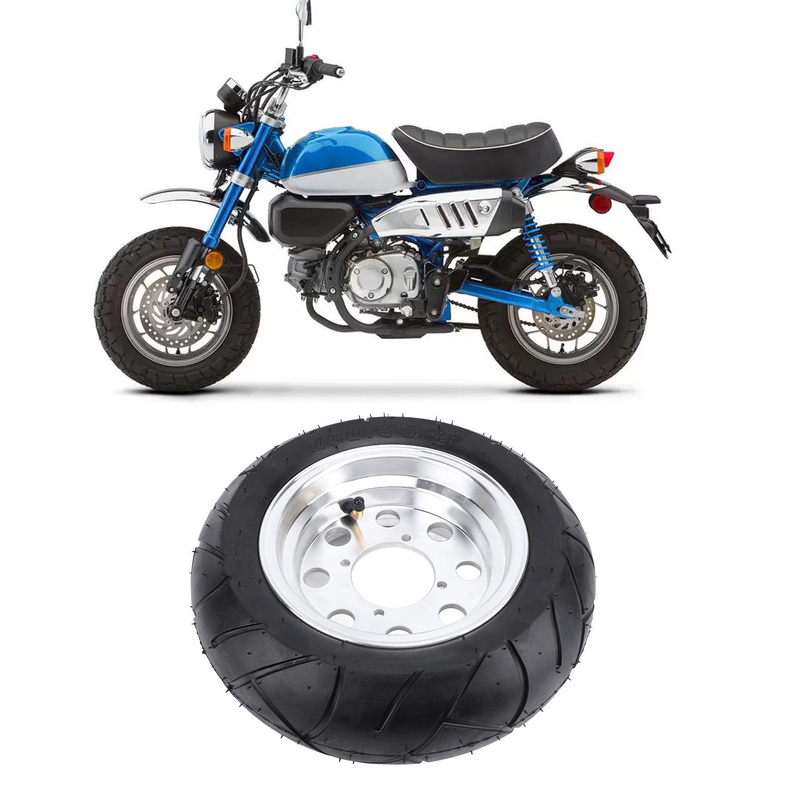Opona Motocyklowa, Tylna Opona 130/50-8 z Pachnące Tylne Koła Opona Próżniowa na Motocyklach Małpy Z50R
