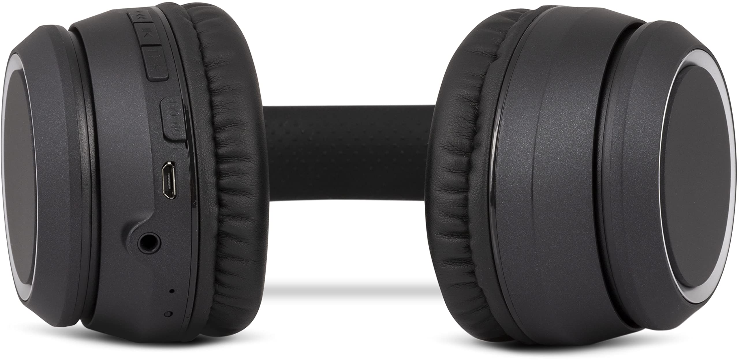 Sencor Cuffie Bluetooth senza Fili - 30 ore di autonomia con Microfono Integrato ottimizzato per Chiamate Telefoniche, Google Assistant e Alexa - Ultra Comfort - Nero 710BT
