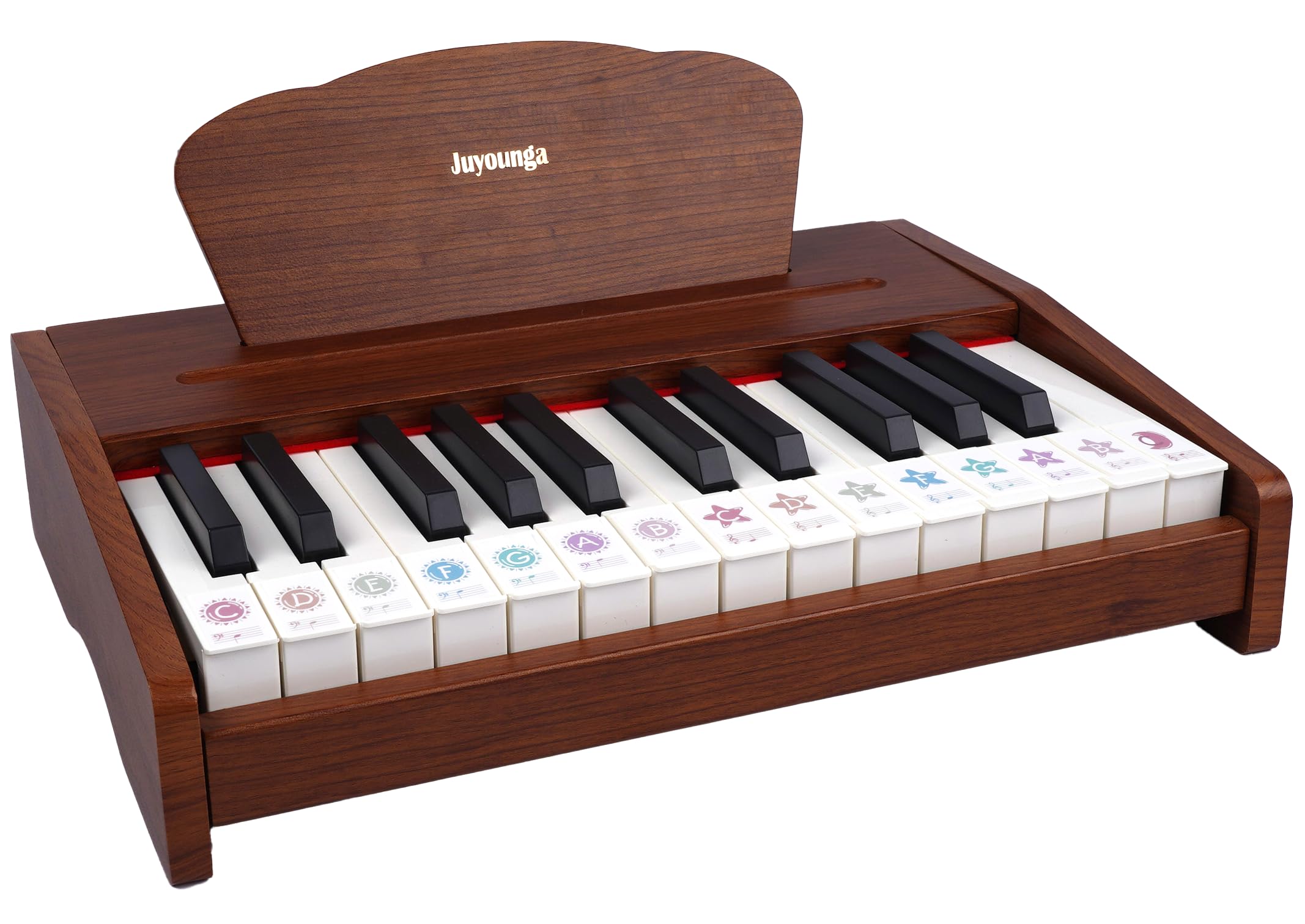 Kids Piano Keyboard - Digital Piano for Kids, Wood Piano Music Educational Instrument Toy, Birthday Gifts for 3+ Girls and Boys