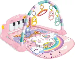 Tapete de Atividade Musical Piano Interativo Unicórnio Wakaii