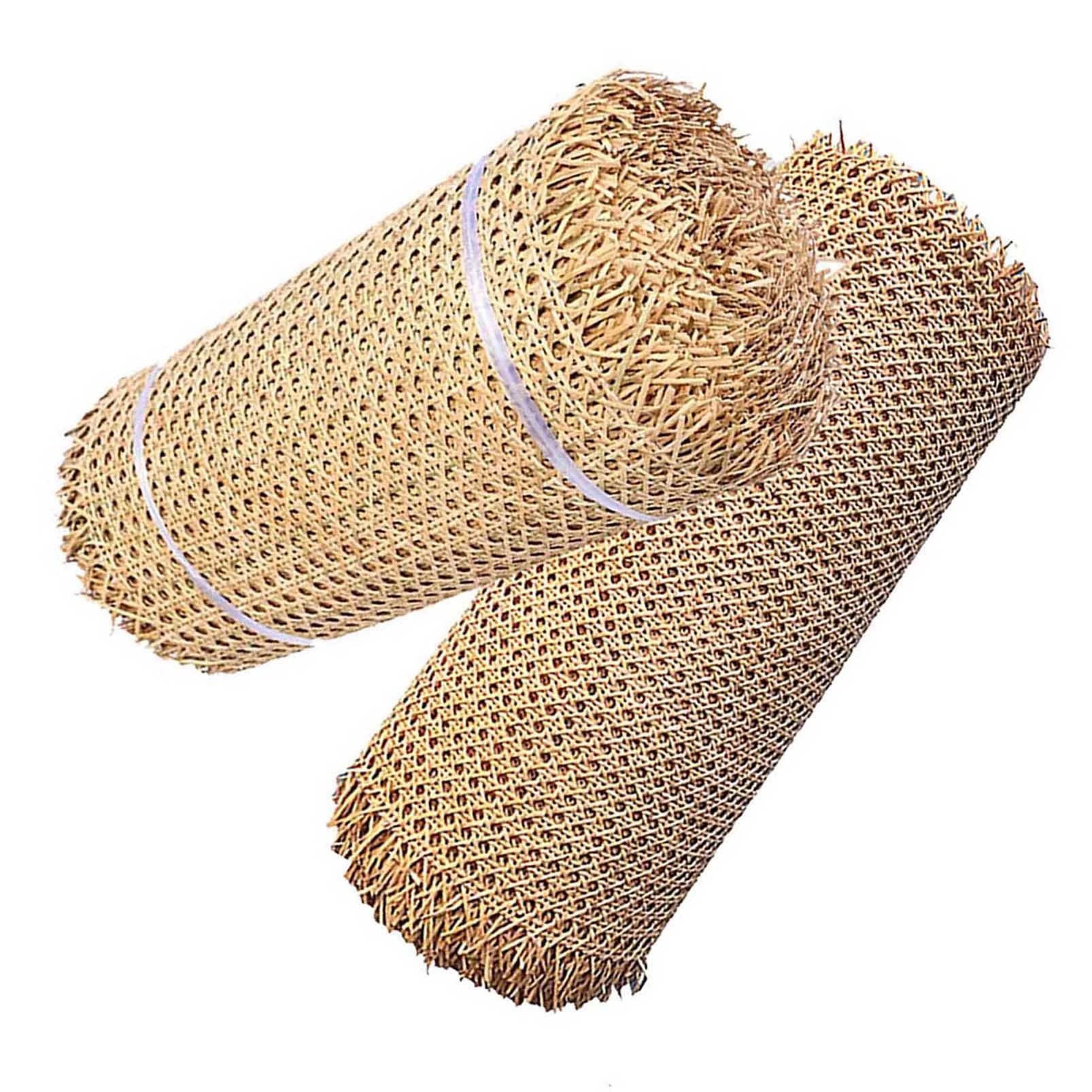 Tessitura in Rattan Naturale - 80 cm x 200 cm (32 Pollici x 79 Pollici), Adatta per progetti Fai da Te, Decorazioni in Pelliccia, Arredamento per la casa e lavori Artigianali - Materiale in