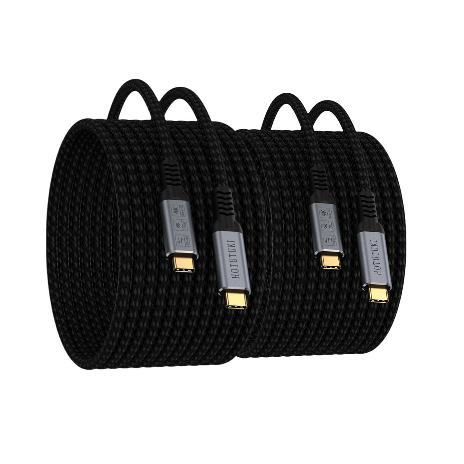 USB c high Speed Data Transfer Cable 20 ft Compatible with Thunderbolt 4/3,Type c to Type c Long,USBC 3.2 Monitor Cable Support 20Gbps 100W PD Fast Charging Cord, 4K@120Hz for eGPU, Monitor