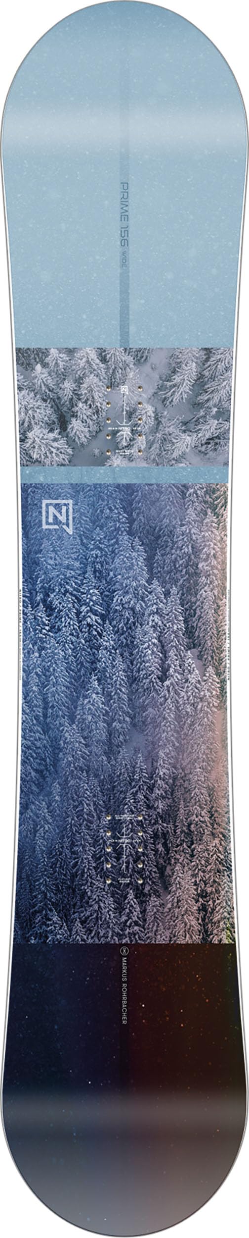 Nitro Prime View Wide Men's All Mountain Snowboard (156)