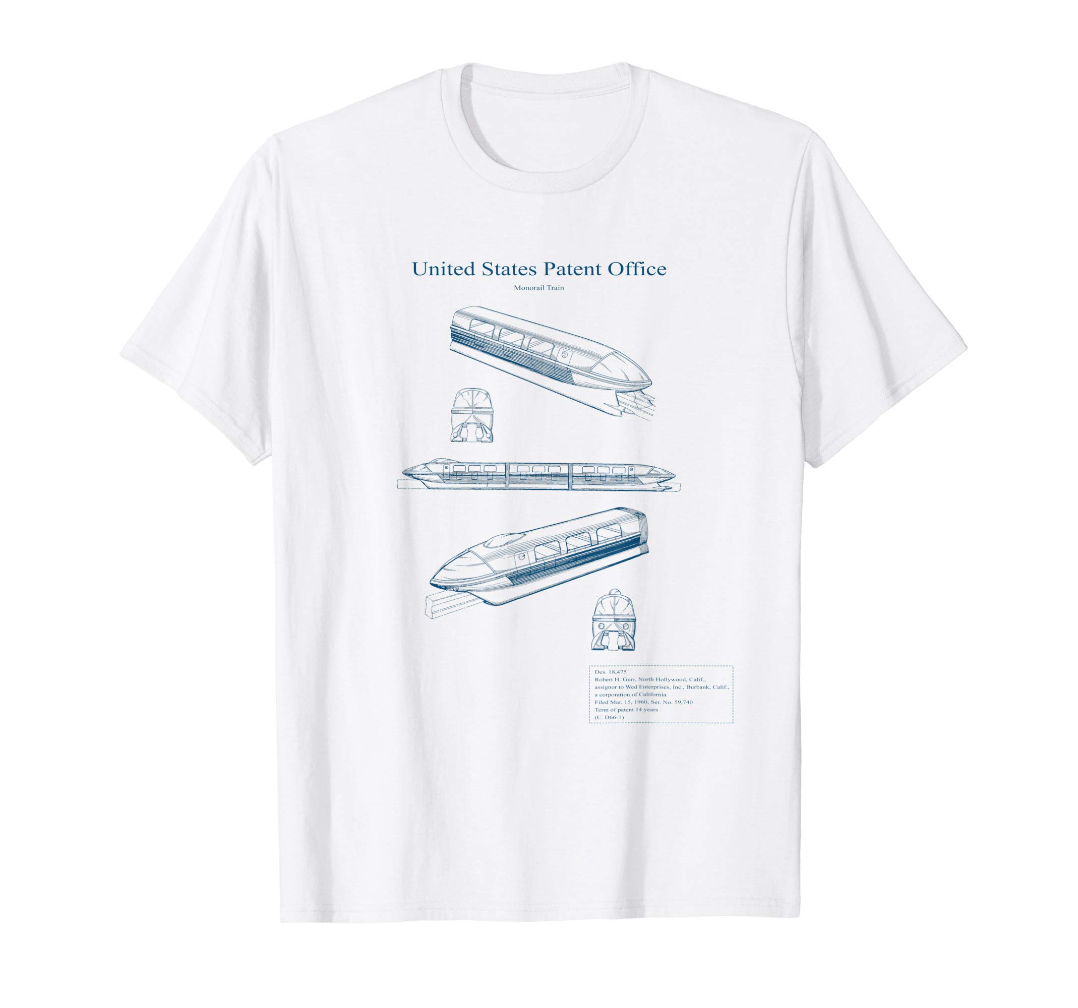 MonoShirtMonorail Blue Print Tee T-Shirt