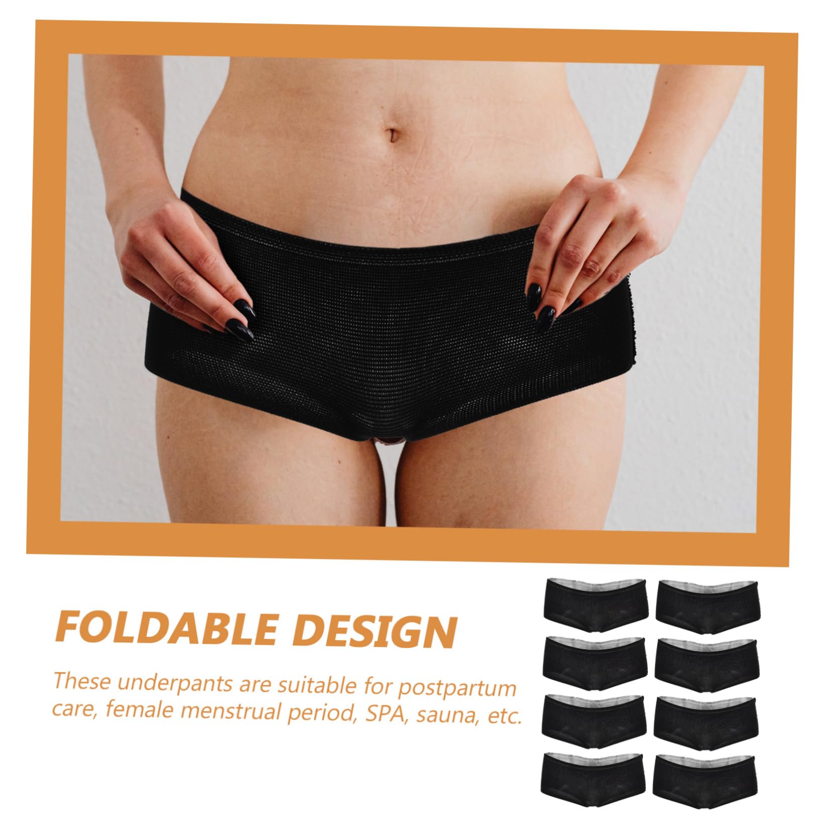 24 Piezas Cuidado De La Maternidad Shorts Cortos Malla Escritos Acogedores De Las Mujeres Ropa Interior De Mujer Transpirable Nylon Mujer Embarazada Pantalones Sanitarios Suave