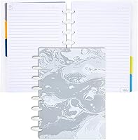 Vista 41 de Talia - Cuadernos de notas con tapas, planificador, personalizables, (Floral azul, Junior 18633 (5.5 pulgadas x 8.5 pulgadas))