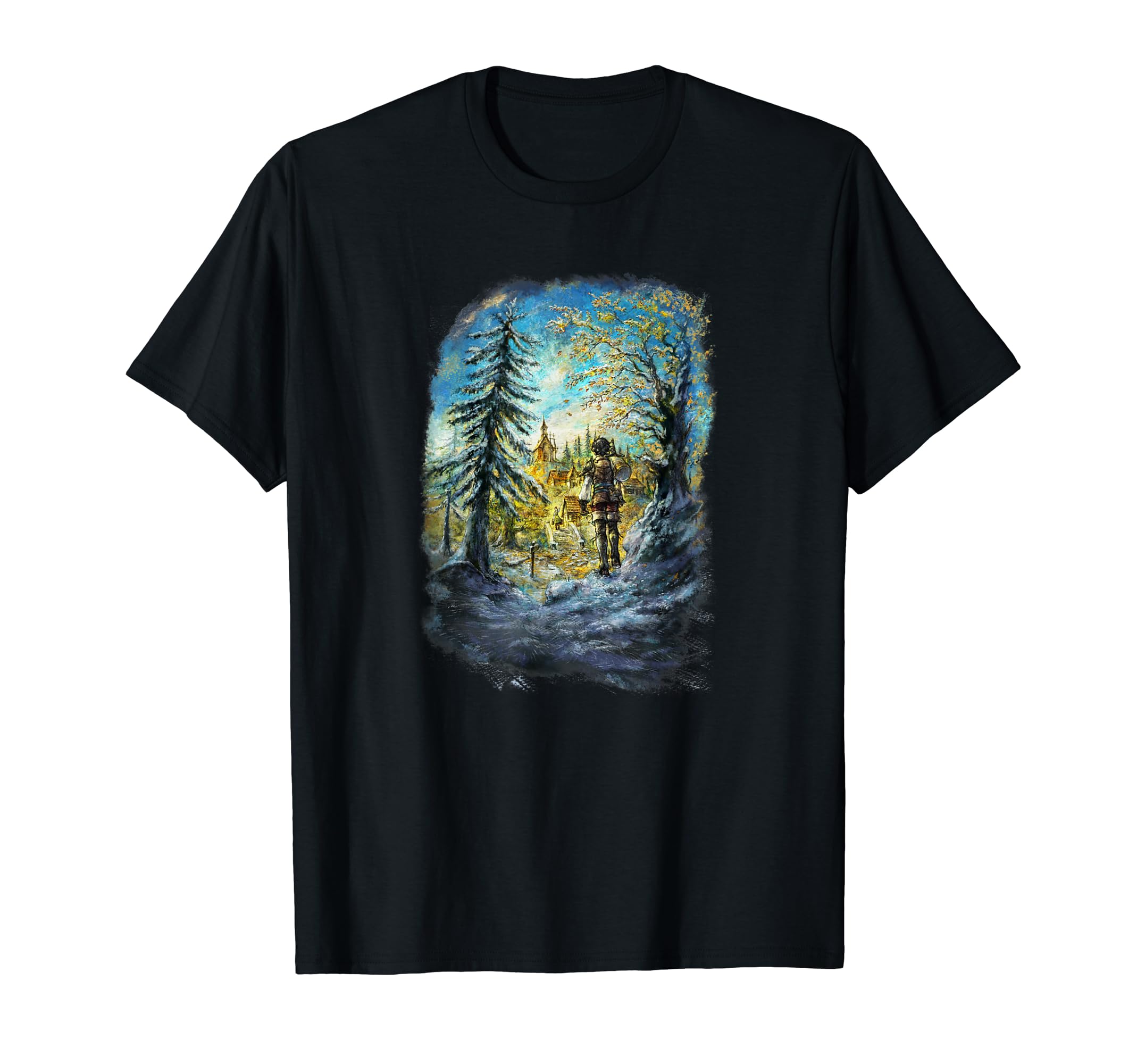 オクトパストラベラーHOKAKU Tシャツ アート ポスター フレーム付き Amazon | 【公式】『オクトパストラベラー0』キービジュアルイラスト T