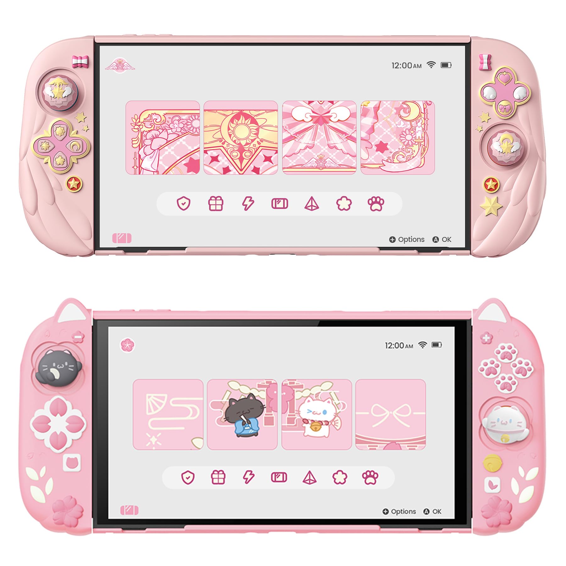playvital Magic Wings und Cherry Blossoms Kitten Set für Nintendo Switch 2