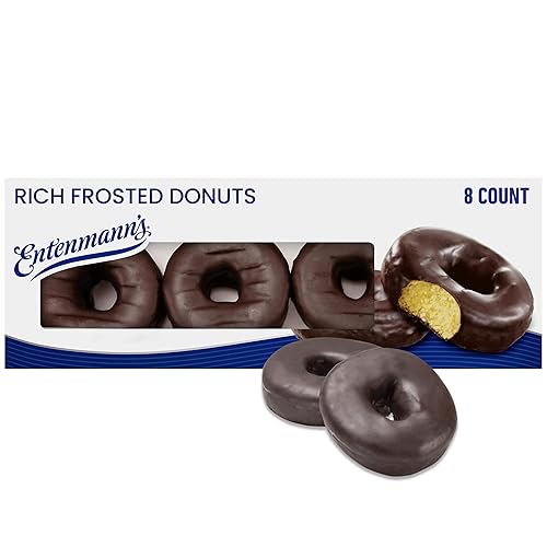 Entenmanns ricas donas glaseadas 8 unidades