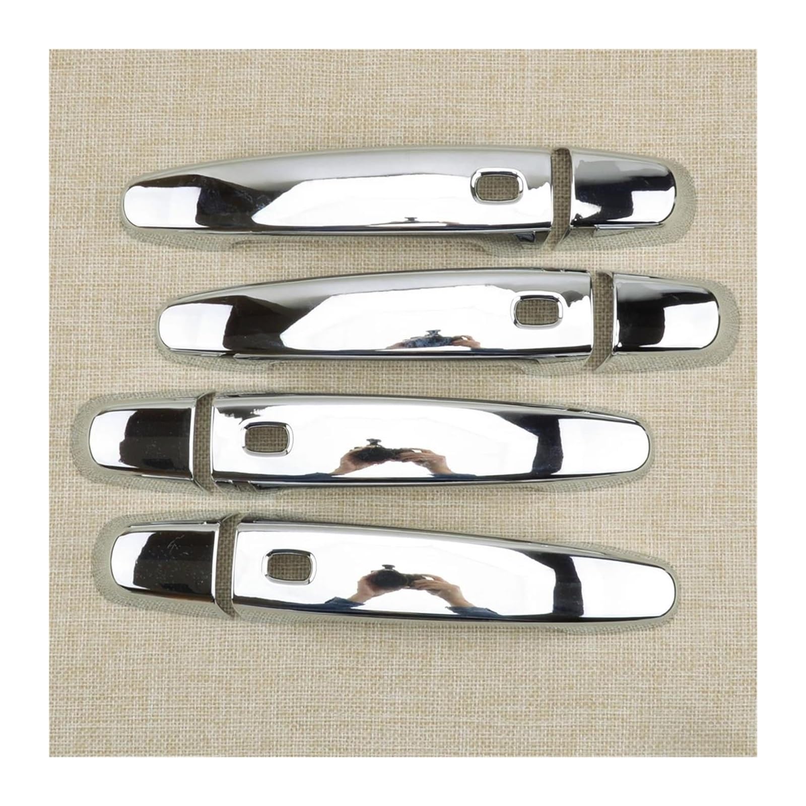 Poignée de porte extérieure chrome argent ABS pour Equinox Malibu Traverse Impala