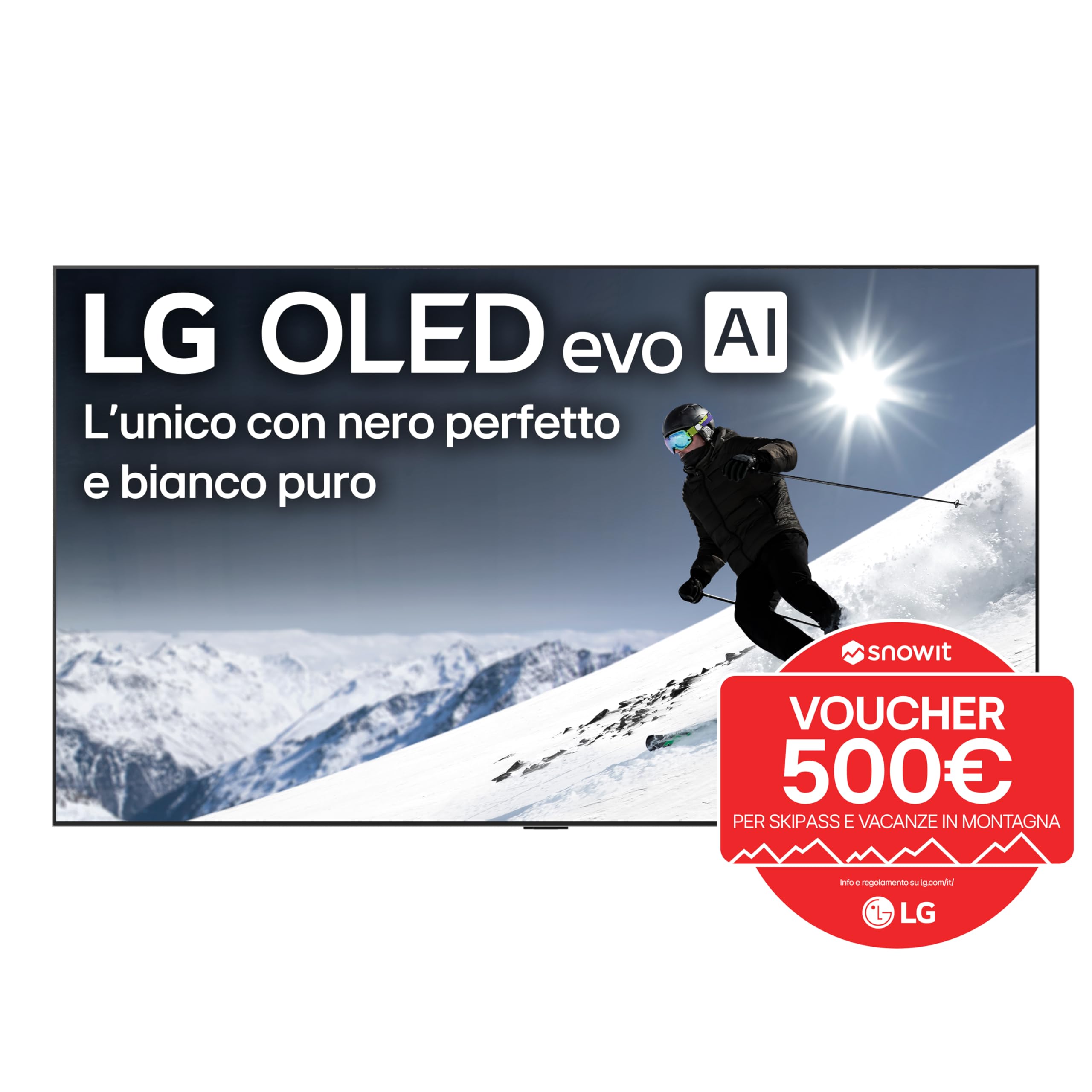 LG OLED evo AI G5 TV 83 Pollici 4K Smart - Dettaglio