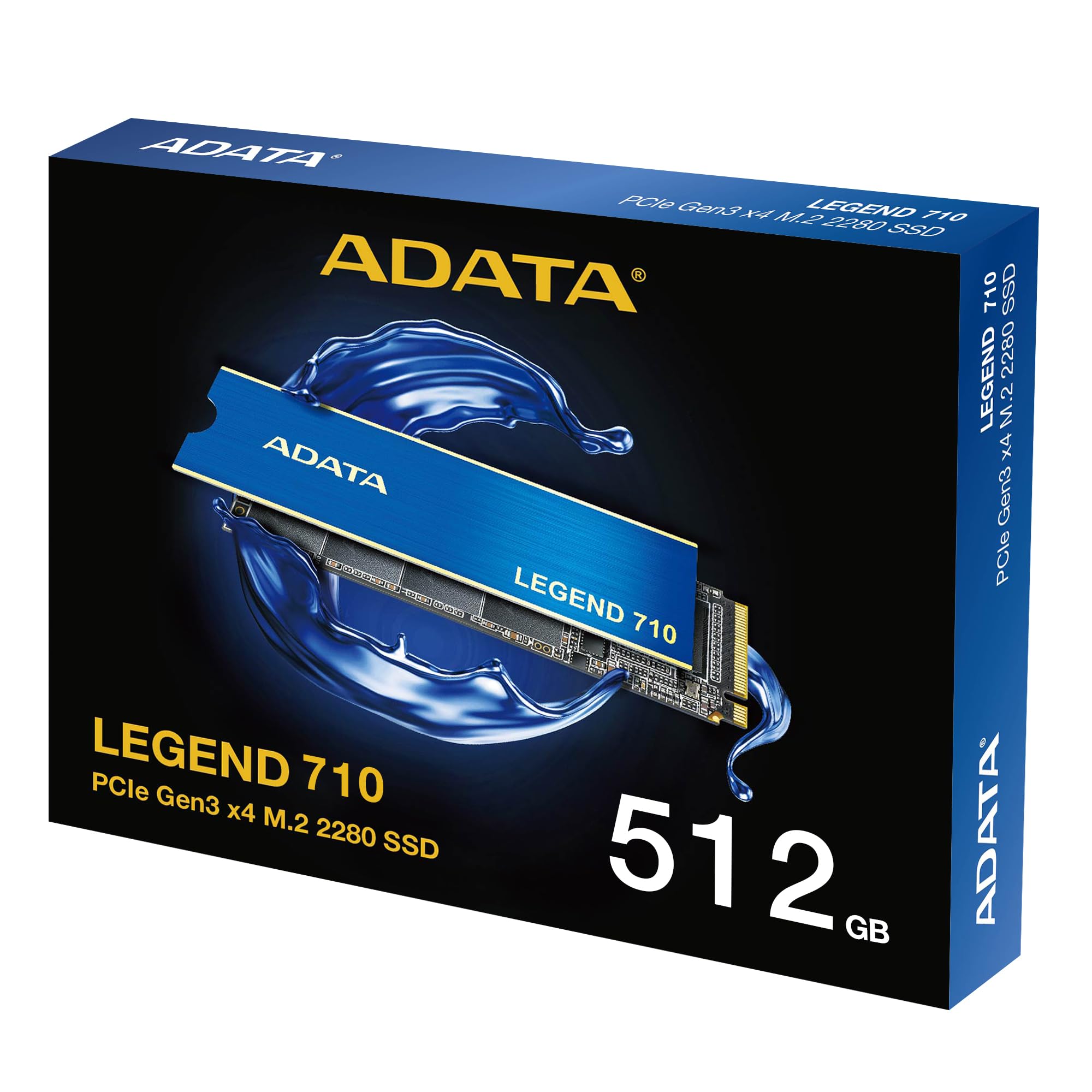 Amazon | 【エイデータ】 SSD LEGEND 710 512GB PCIe Gen3 x4 M.2 2280
