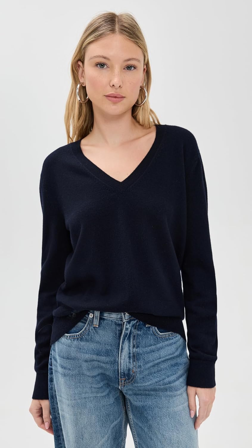 Vince Women's Weekend V Neck Cashmere Pullover - Image 2