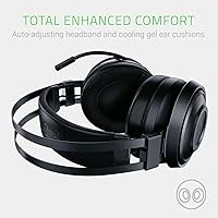 Vista 3 de Audífonos Razer Nari Essential inalámbricos con sonido envolvente para videojuegos