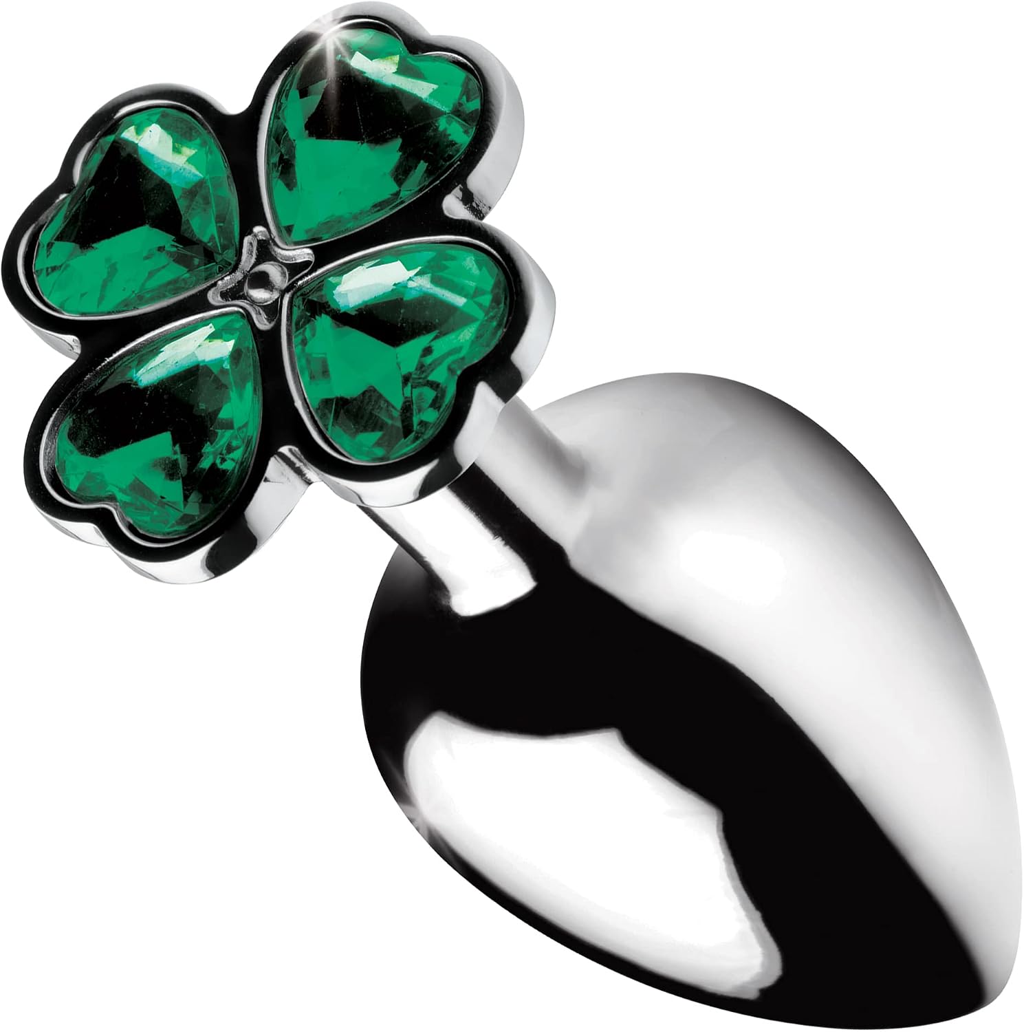 Lucky Clover Gem Anal Plug - Large