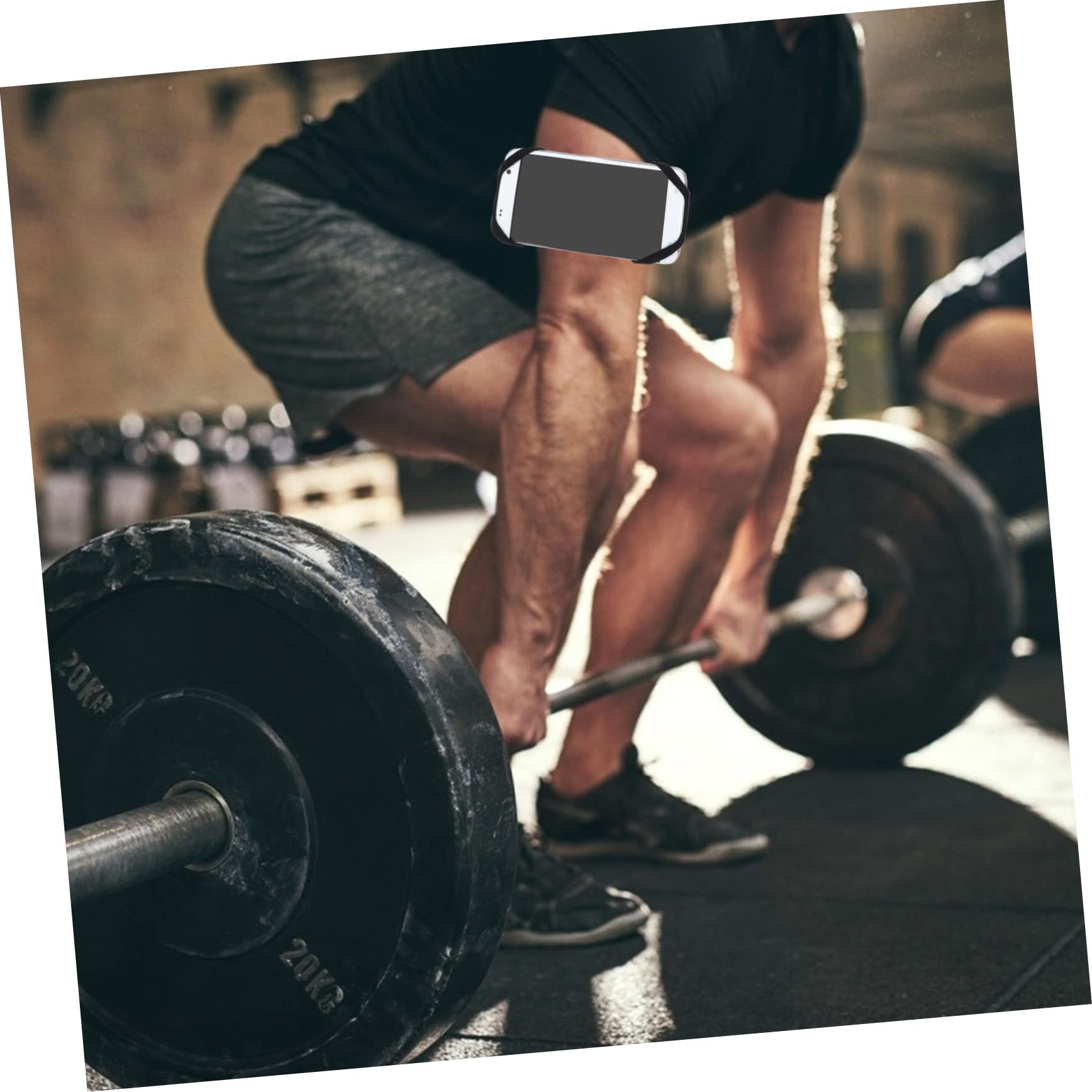SHINEOFI 3 Set Braccio per Smartphone Fascia Staccabile per Sport e Leggera Materiale Resistente Compatto