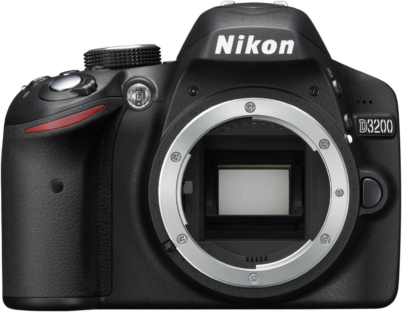 Nikon Kit D3200 Fotocamera + Obiettivo AF-S DX 18-55 VR II [Versione EU]