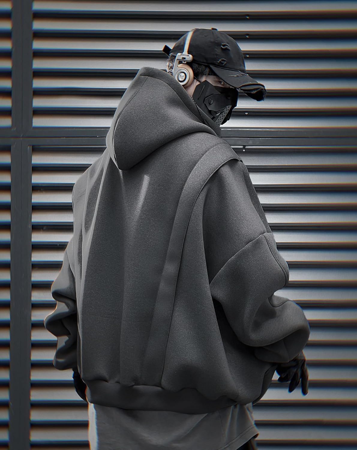 Niepce Inc Japanese Streetwear Men's Novelty Hoodie - Image 3