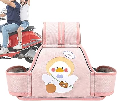 Childrens Motorcycle Safety Belt, Reflective Motorcycle Back Seat Harness, Child Safety Strap For Motorcycles, Cushioning Function Child Harness, Electric Vehicle Safety Strap