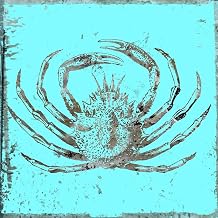 ArtDirect Whay So Crabby Unframed Art Print Giclee Poster by Phillip, Jamie - Ready for Framing with Customization Sizes 8x8, 11x11, 16x16, 24x24, 36x36, and 48x48 Inches