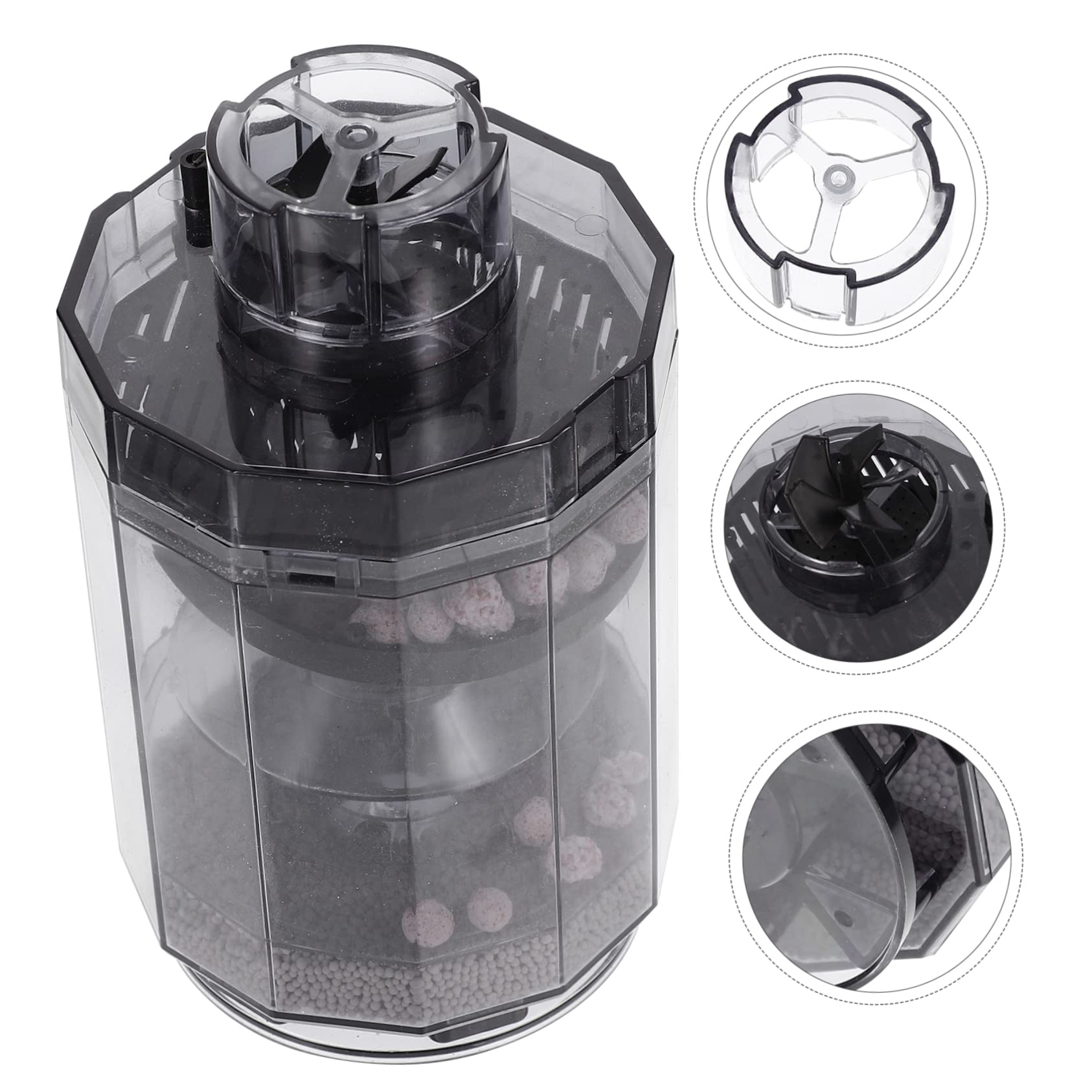 Gadpiparty 5pièces Aspirateur pour Aquarium Outil De Nettoyage Et Oxygénation Automatique pour Réservoir De Poissons Siphon pour Changement Eau Et Élimination Déchets