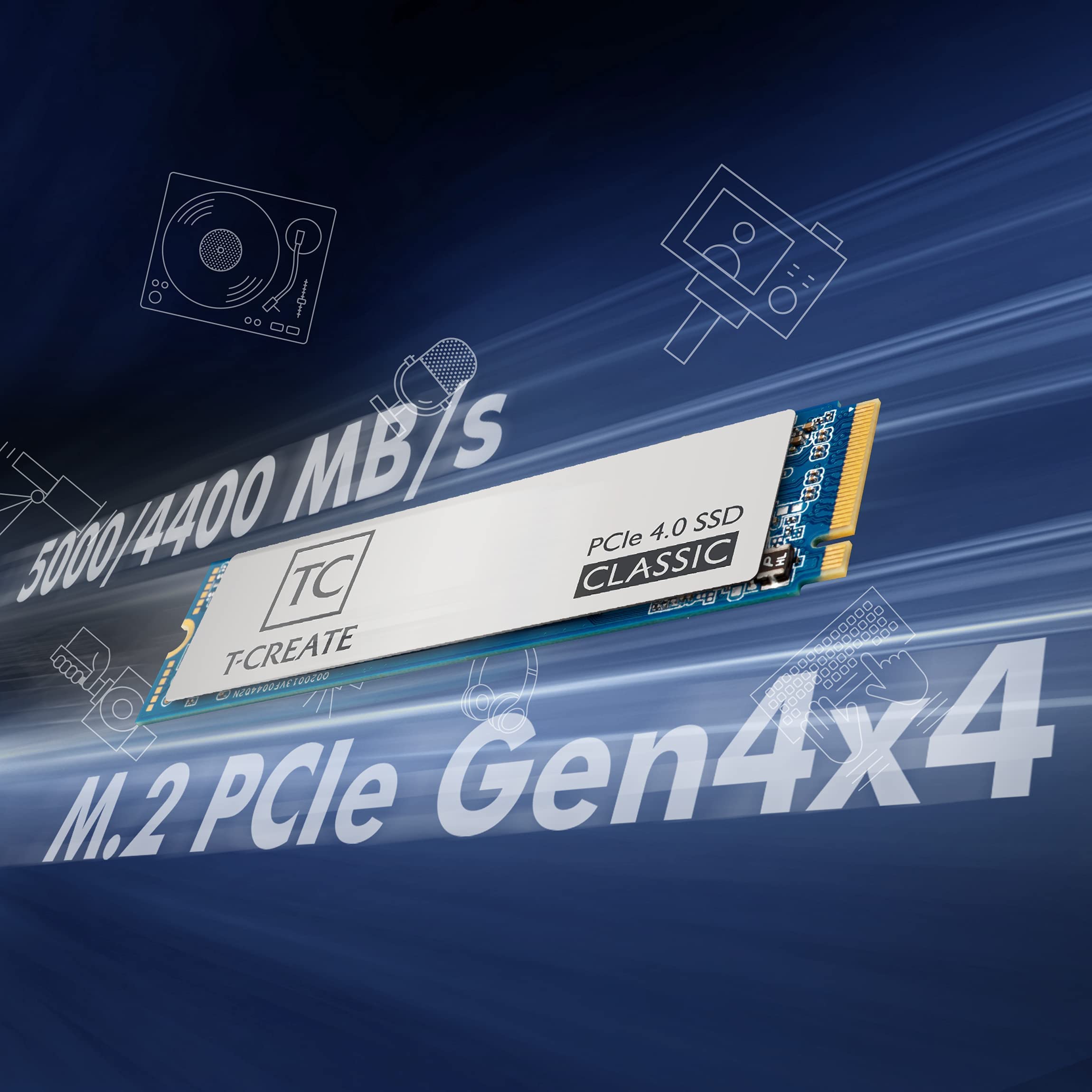 Amazon.com: Team Group T-Create Classic - Solid-State-Disk - 2 TB