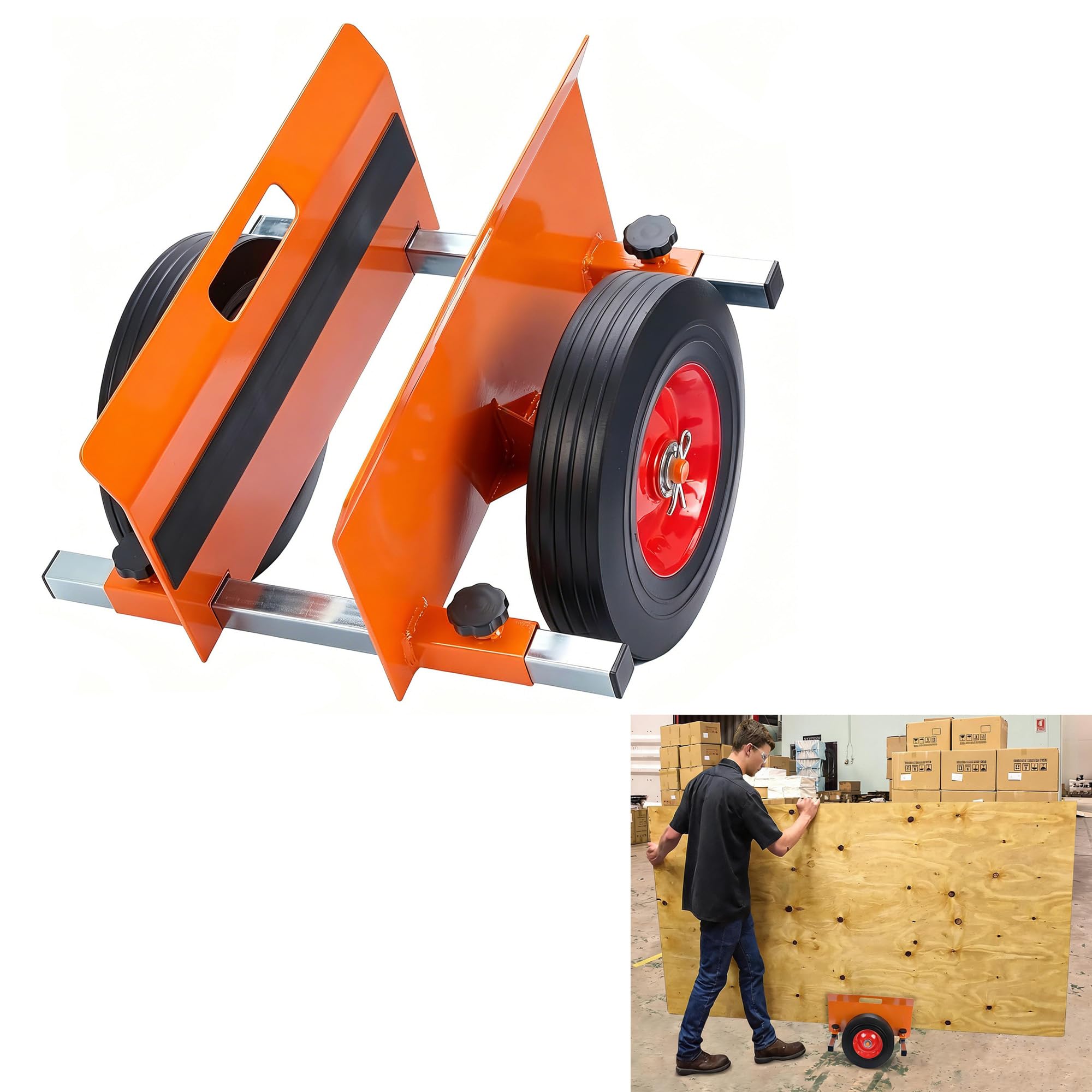 Amazon.co.jp: ybaymy パネル台車 ボード台車 スチール製プレート運搬 