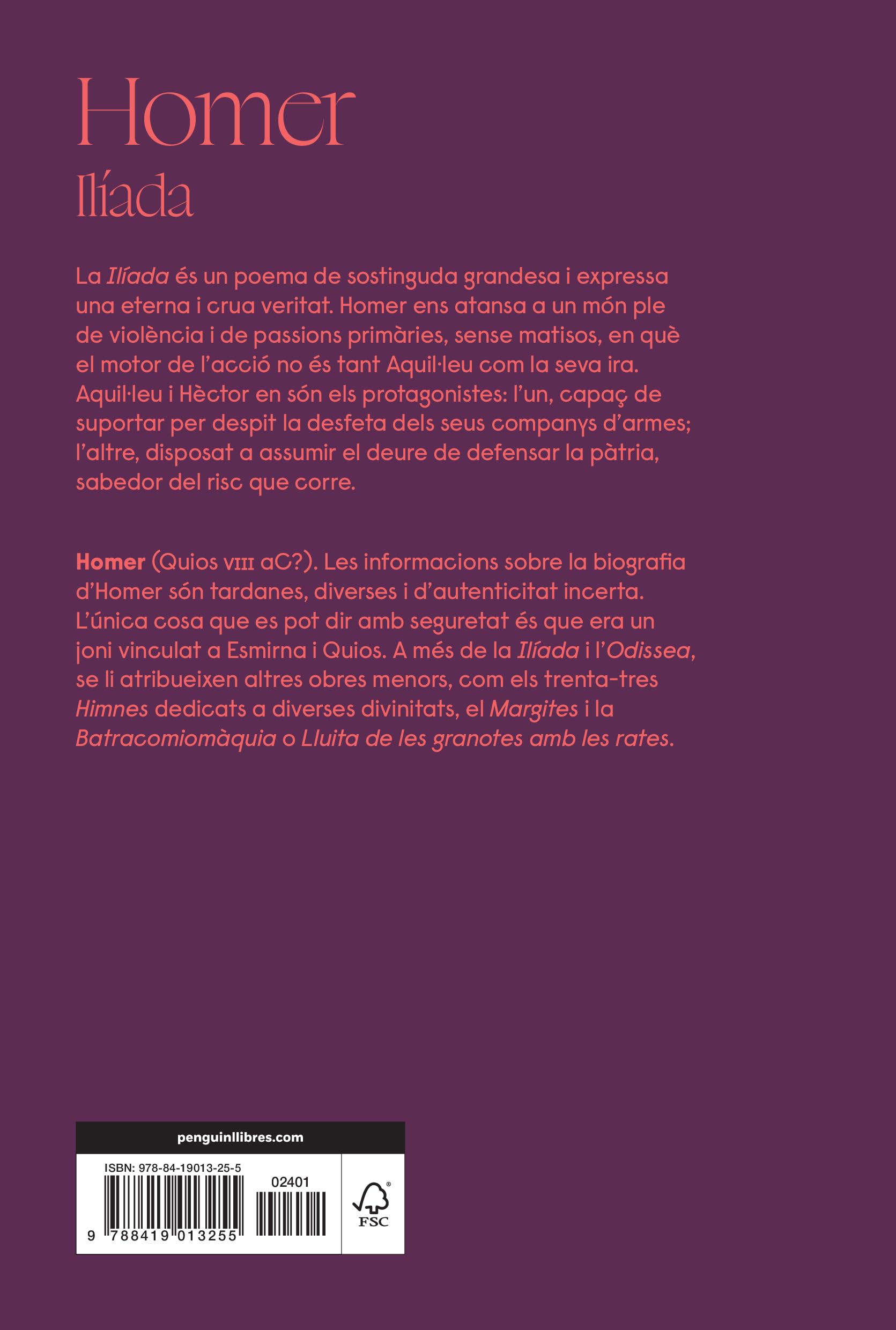 Ilíada (edició en català) (Clàssics de Grècia i Roma)