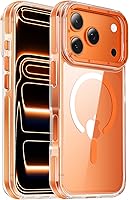 Vista 30 de Funda magnética para iPhone Air con protector de lente de cámara, protección grado militar de 10 pies, compatible con funda MagSafe Slim para iPhone