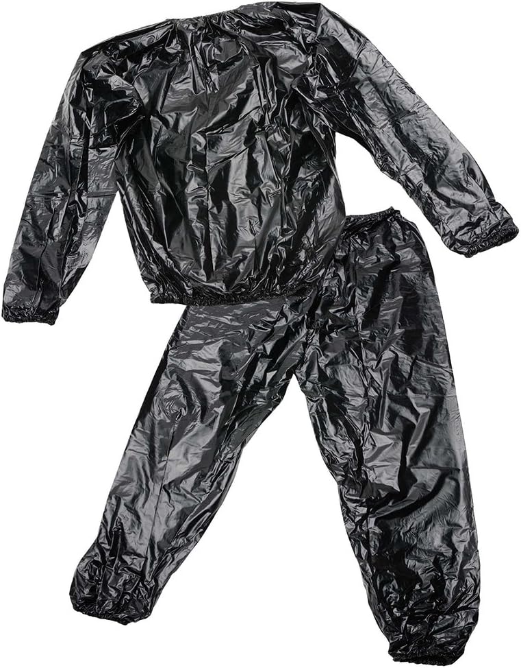 2-Piece Vinyl Sauna/Workout Suit