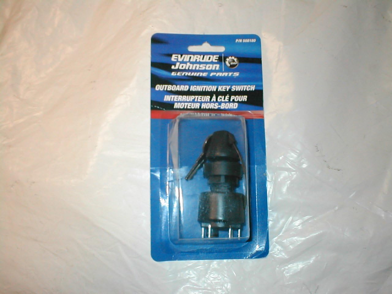 Evinrude Johnson Genuine Parts Outboard Ignition Key Switch 508180