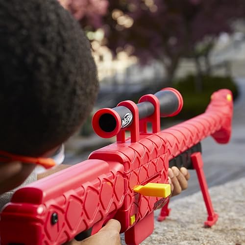 Miniatura 3 de Nerf Roblox Zombie Attack Viper Strike Sniper-Inspired Blaster con alcance, código para artículo virtual exclusivo, juguetes Roblox para niños y