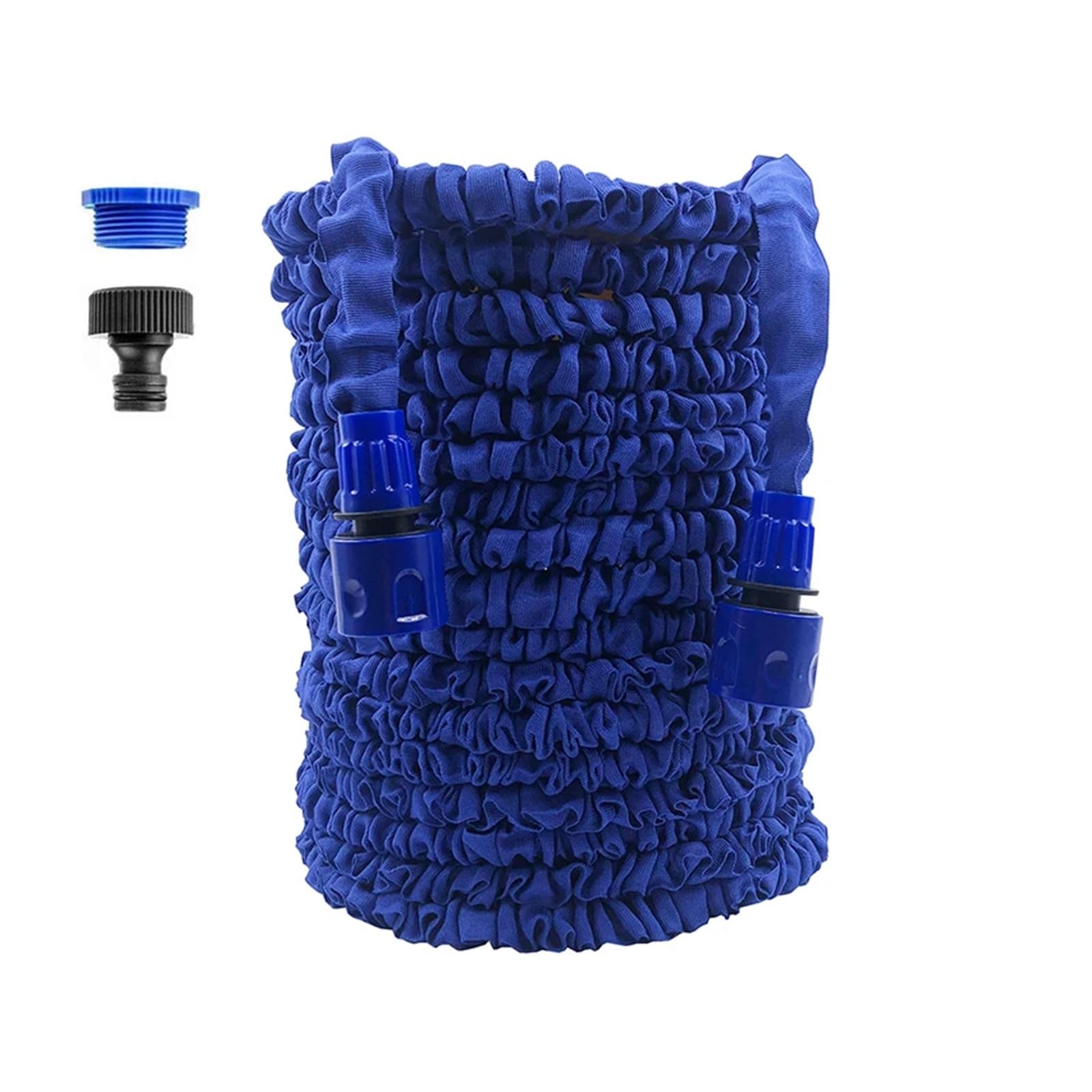manguera de jardín, tubería de agua de manguera de Manguera de riego de jardín Lavado de autos a alta presión Manguera de agua flexible mágica Herramientas de limpieza de riego de jardines(Blue Hose,1