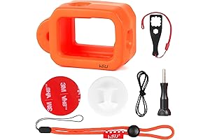 Floaty Case for GoPro Hero 9 Black - Unsinkable Case with Long...