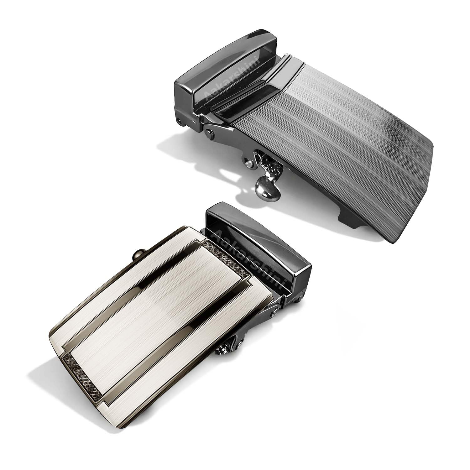 auto lock slim lightweight belt buckle only for maximum *** 1.25 Inches *** wide straps combo pack of 2-image-36