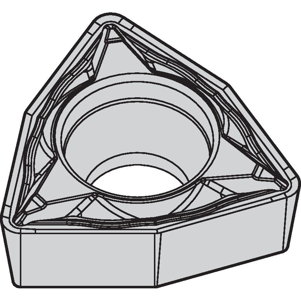 WIDIA WPMT3252FP WP25CT Victory WPMT-FP High Performance Turning Inserts, Carbide, 0.031" / 0.8mm Radius, Finish Positive, Grade WP25CT