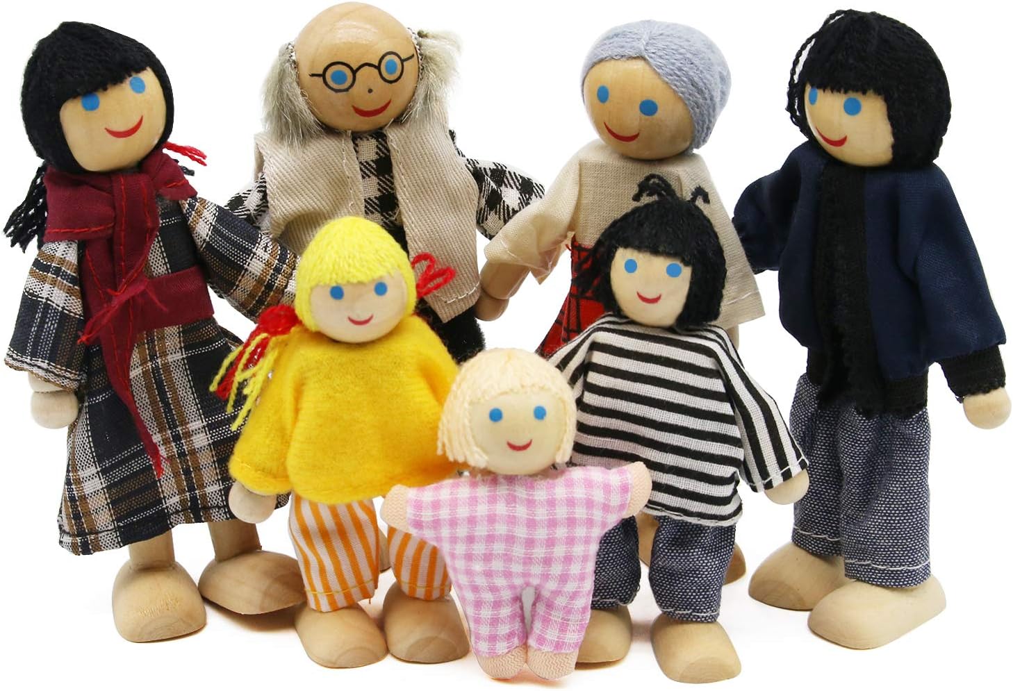 Wagoog Happy Family Dolls