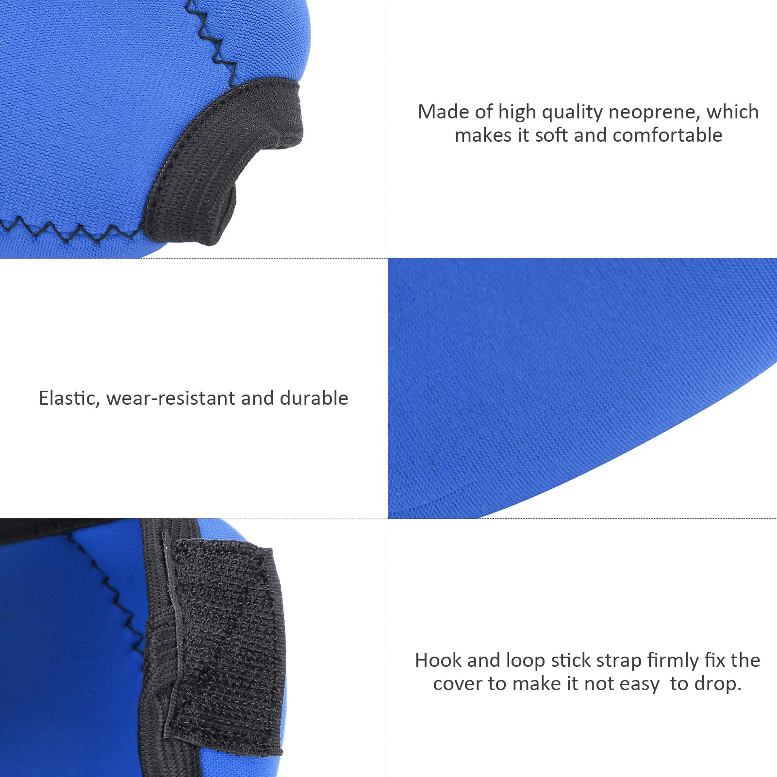 EVTSCAN Diving Regulator Cover, Soft Comfortable Neoprene Diving Breathing Protective Cover, Waterproof Lightweight Snorkeling Regulator(Blue)