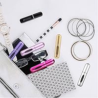 Vista 7 de Mini botella atomizadora de perfume recargable, botella de spray de perfume portátil, botellas de perfume atomizador, botellas de perfume de 0.2 fl