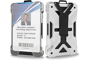 Carbon Fiber and Aluminum Alloy RFID Blocking Wallet for Men