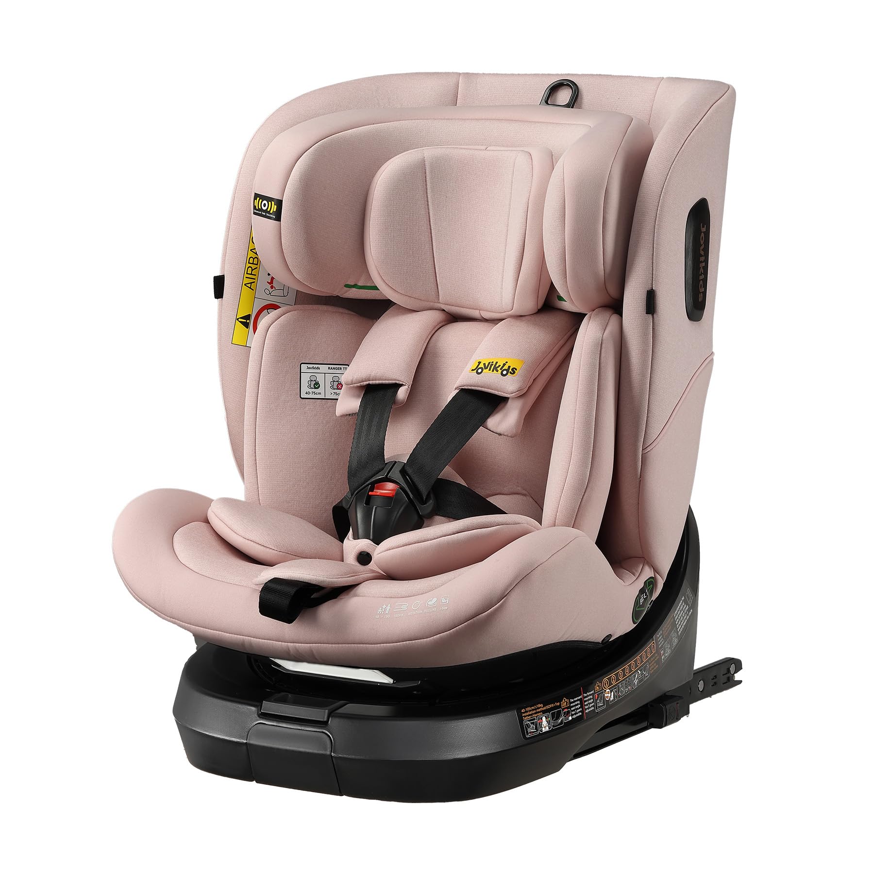 Amazon.co.jp: Jovikids チャイルドシート ISOFIX、 0か月~12歳頃 360