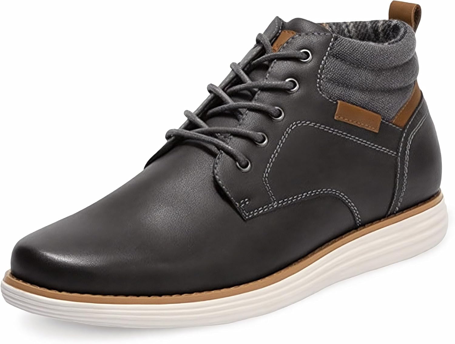 Bruno Marc men's mid top chukka sneaker lace up boot